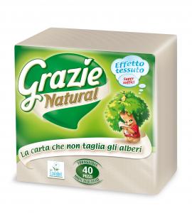 Grazie Natural napkins 2 plies